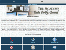 Tablet Screenshot of academyflorida.com